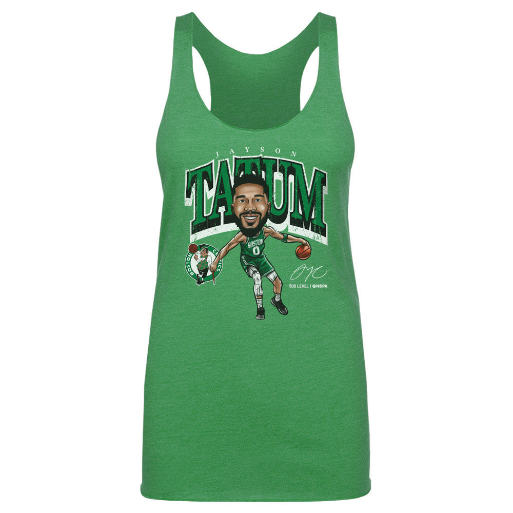 Jayson Tatum Boston Celtics Cartoon WHT (ONLINE ORDER ONLY)