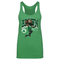 Jaylen Brown Boston Celtics Cartoon WHT (ONLINE ORDER ONLY)