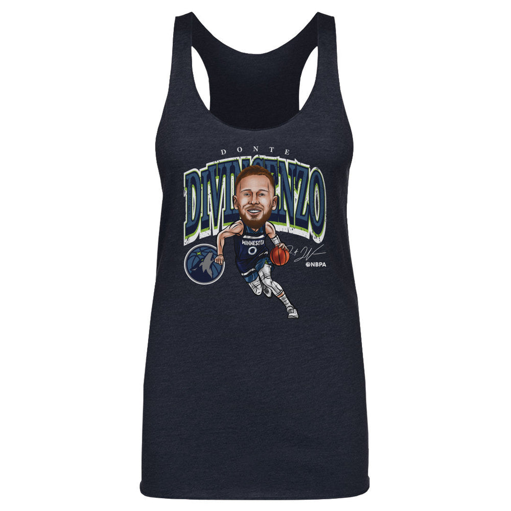 Donte DiVincenzo Minnesota Timberwolves Cartoon NBA WHT (ONLINE ORDER ONLY)