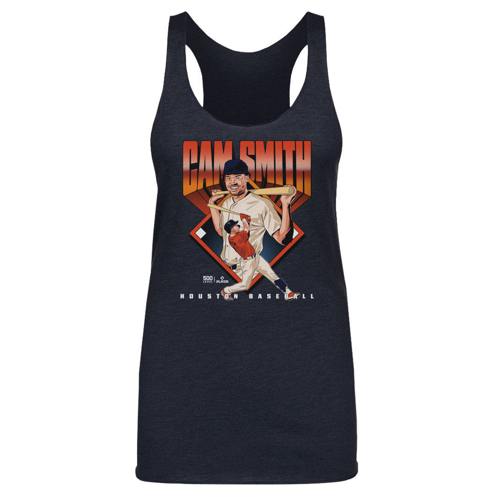 Cam Smith Houston Baseball Diamond WHT (ONLINE ORDER ONLY)