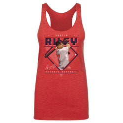 Austin Riley Atlanta Diamond Name WHT (ONLINE ORDER ONLY)