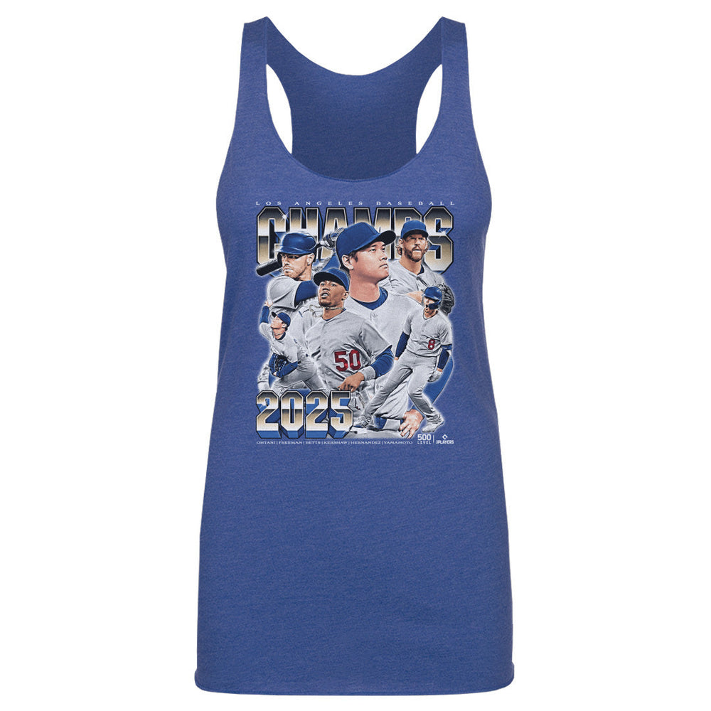 Los Angeles D Baseball 2025 Champs Vintage WHT (ONLINE ORDER ONLY)