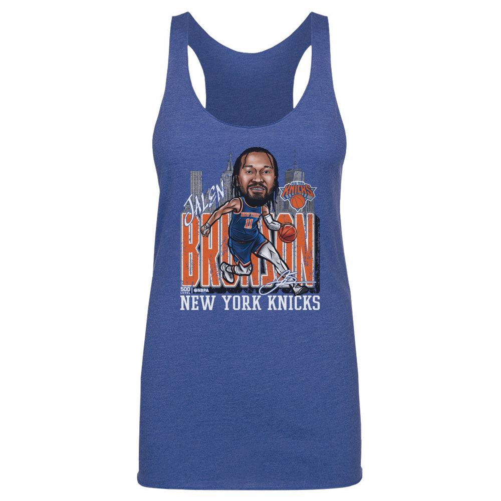Jalen Brunson New York Knicks Cartoon City Cartoon WHT (ONLINE ORDER ONLY)