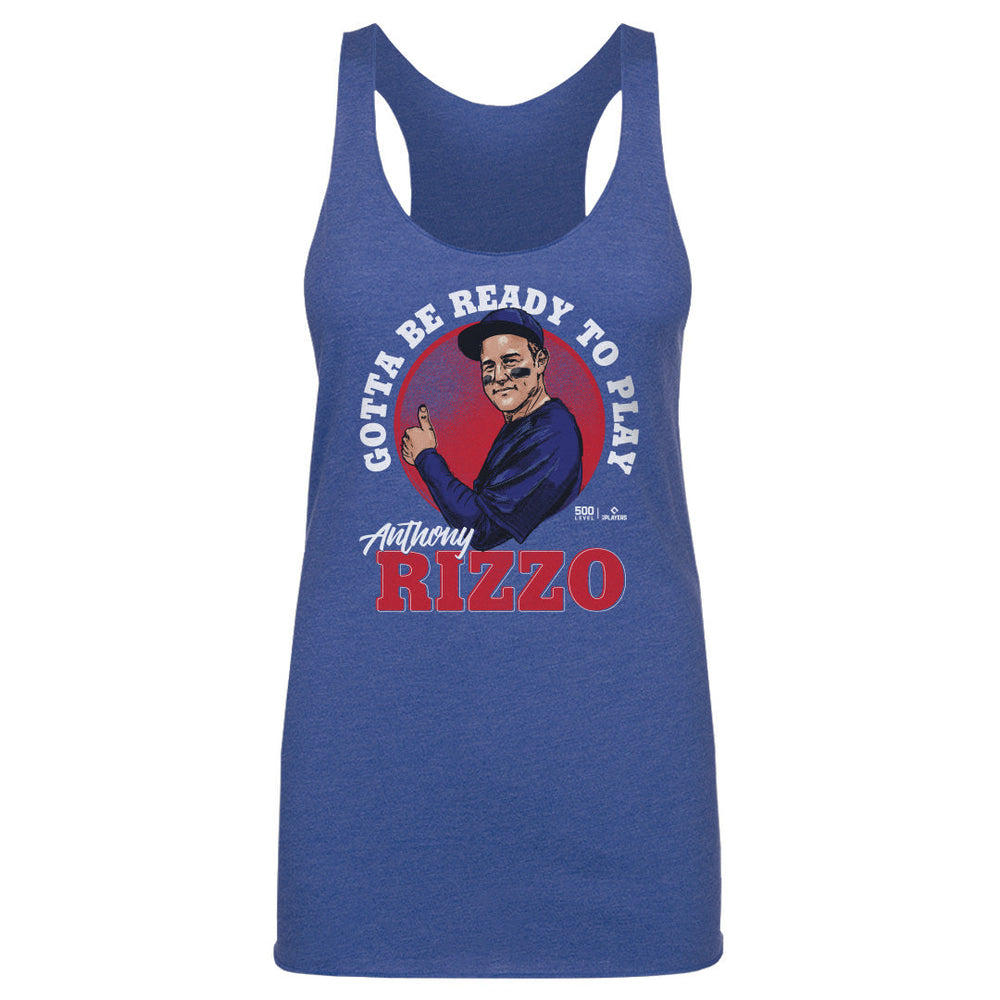 Anthony Rizzo Chicago C Ready To Play W WHT (ONLINE ORDER ONLY)