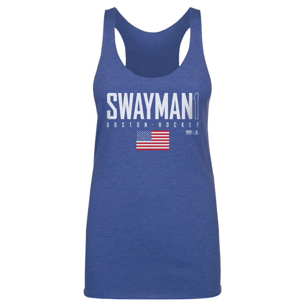 Jeremy Swayman Boston USA Elite WHT (ONLINE ORDER ONLY)