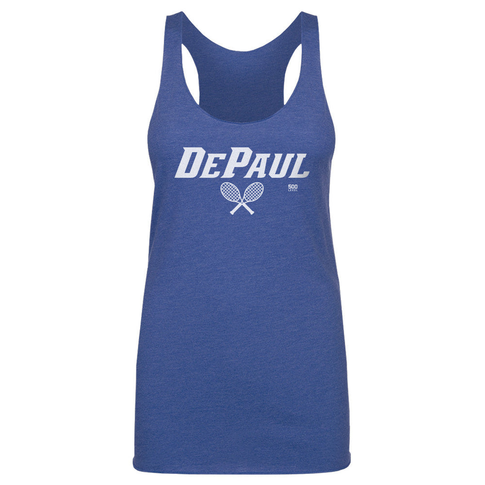 DePaul Blue Demons Tennis Minimalist WHT (ONLINE ORDER ONLY)