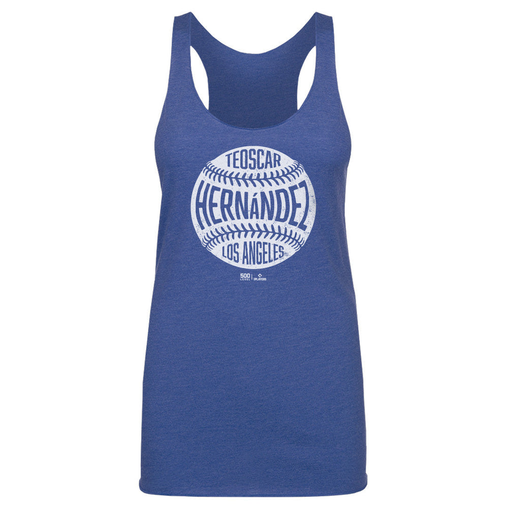Teoscar Hernandez Los Angeles D Vintage Baseball WHT (ONLINE ORDER ONLY)