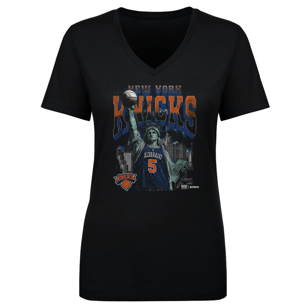 Jose Alvarado New York Knicks Statue Of Liberty WHT (ONLINE ORDER ONLY)