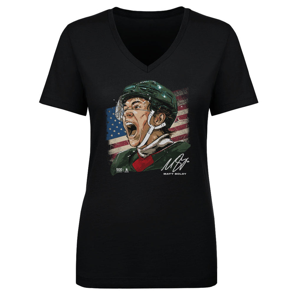 Matt Boldy Minnesota USA Portrait WHT (ONLINE ORDER ONLY)