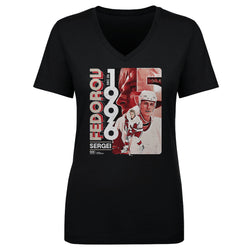 Sergei Fedorov Detroit 5 Goal Game 1996 WHT (ONLINE ORDER ONLY)