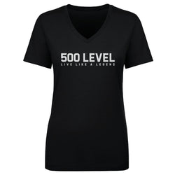 500 LEVEL Wordmark WHT (ONLINE ORDER ONLY)