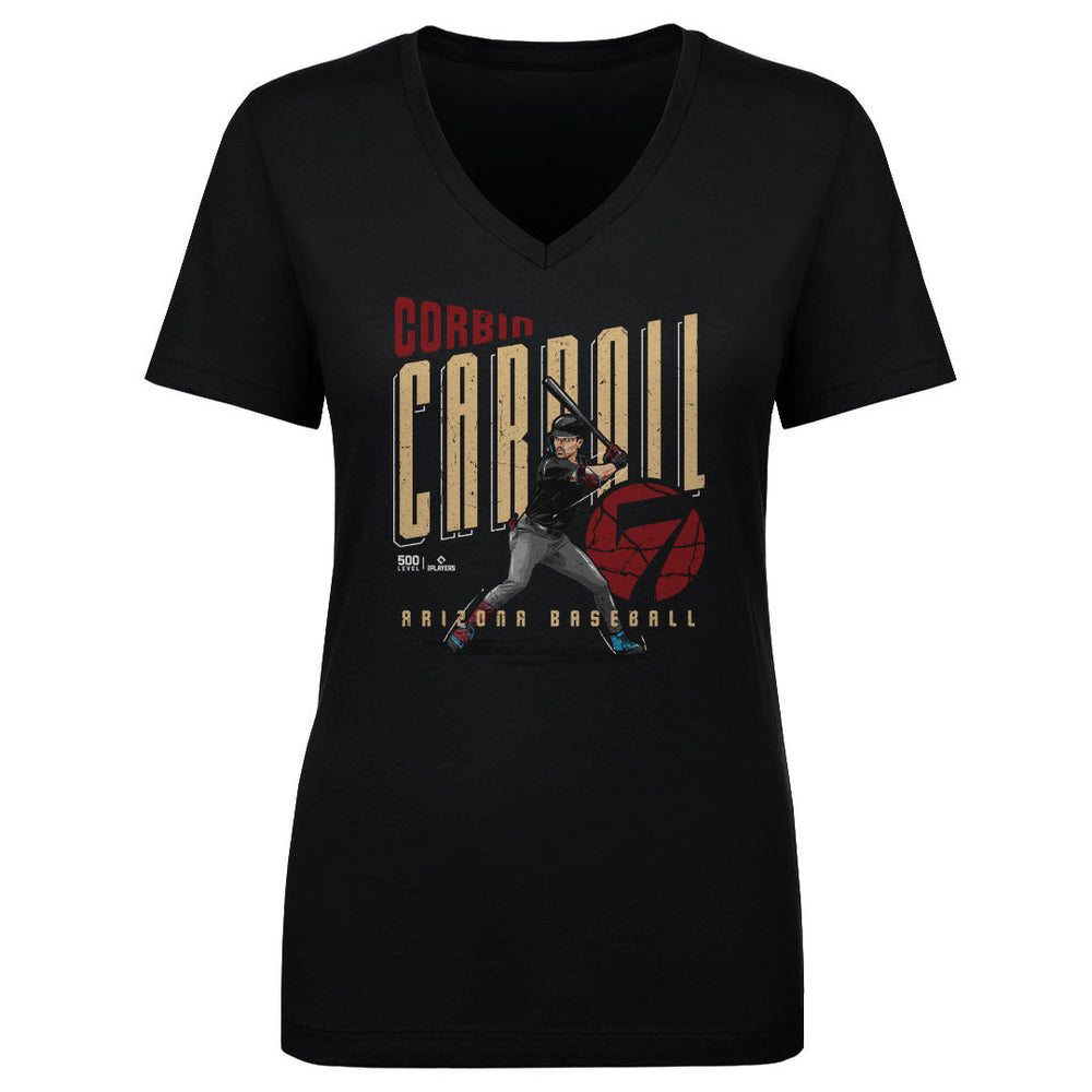 Corbin Carroll Arizona Player Name WHT (ONLINE ORDER ONLY)