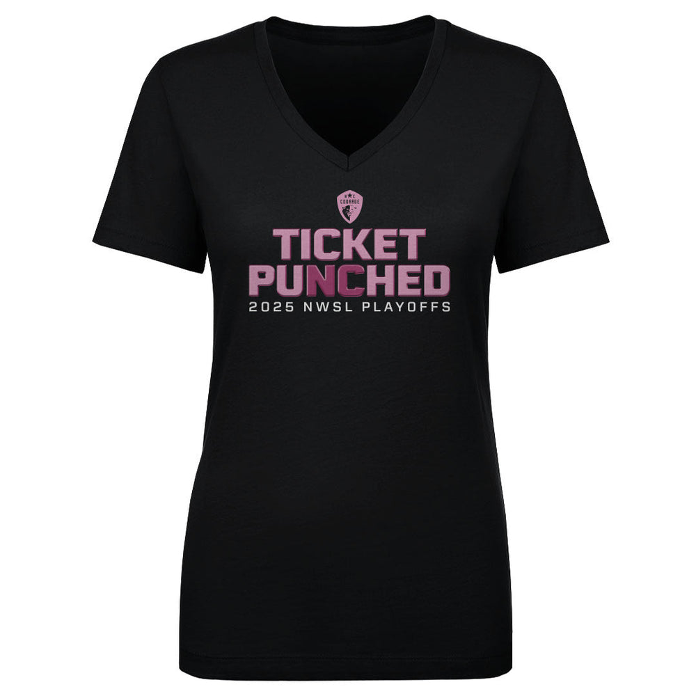 North Carolina Courage Ticket Punched 2025 WHT (ONLINE ORDER ONLY)