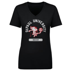 DePaul Blue Demons Mascot Soccer WHT (ONLINE ORDER ONLY)