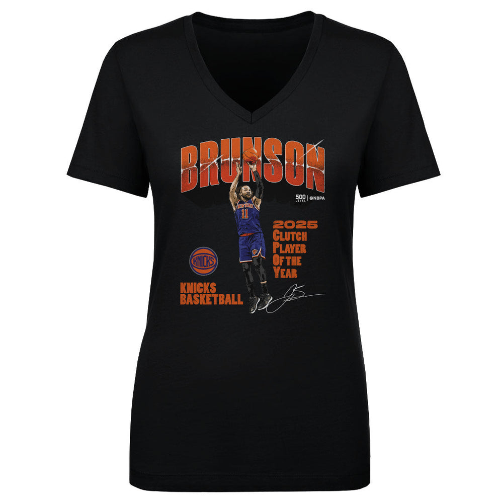 Jalen Brunson New York Knicks 2025 Clutch Player Of The Year WHT (ONLINE ORDER ONLY)