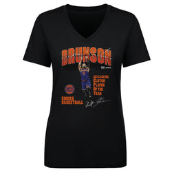 Jalen Brunson New York Knicks 2025 Clutch Player Of The Year WHT (ONLINE ORDER ONLY)