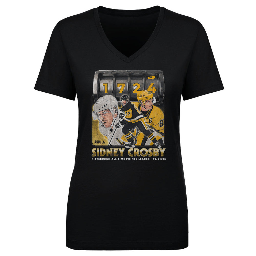 Sidney Crosby Pittsburgh All Time Points Leader WHT (ONLINE ORDER ONLY)