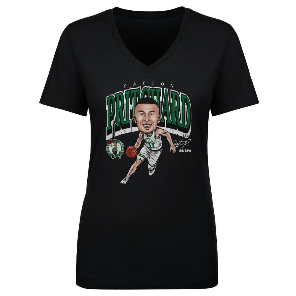 Payton Pritchard Boston Celtics Cartoon WHT (ONLINE ORDER ONLY)