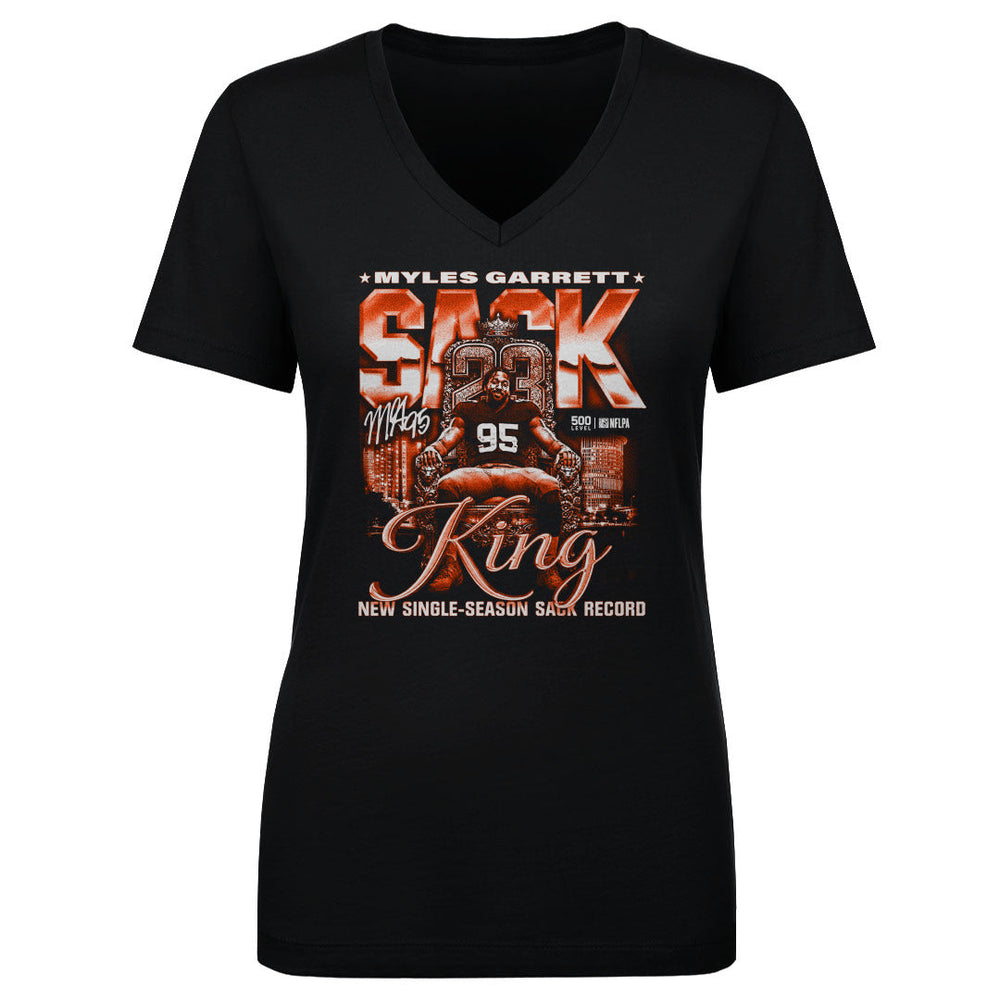 Myles Garrett Cleveland Sack King WHT (ONLINE ORDER ONLY)