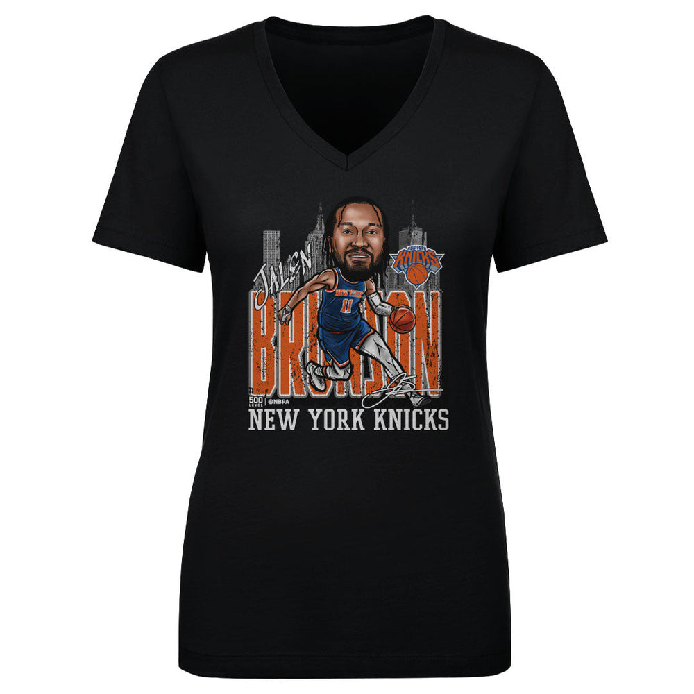 Jalen Brunson New York Knicks Cartoon City Cartoon WHT (ONLINE ORDER ONLY)