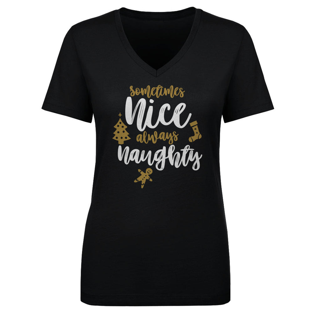 Christmas Sometimes Nice Always Naughty WHT (ONLINE ORDER ONLY)