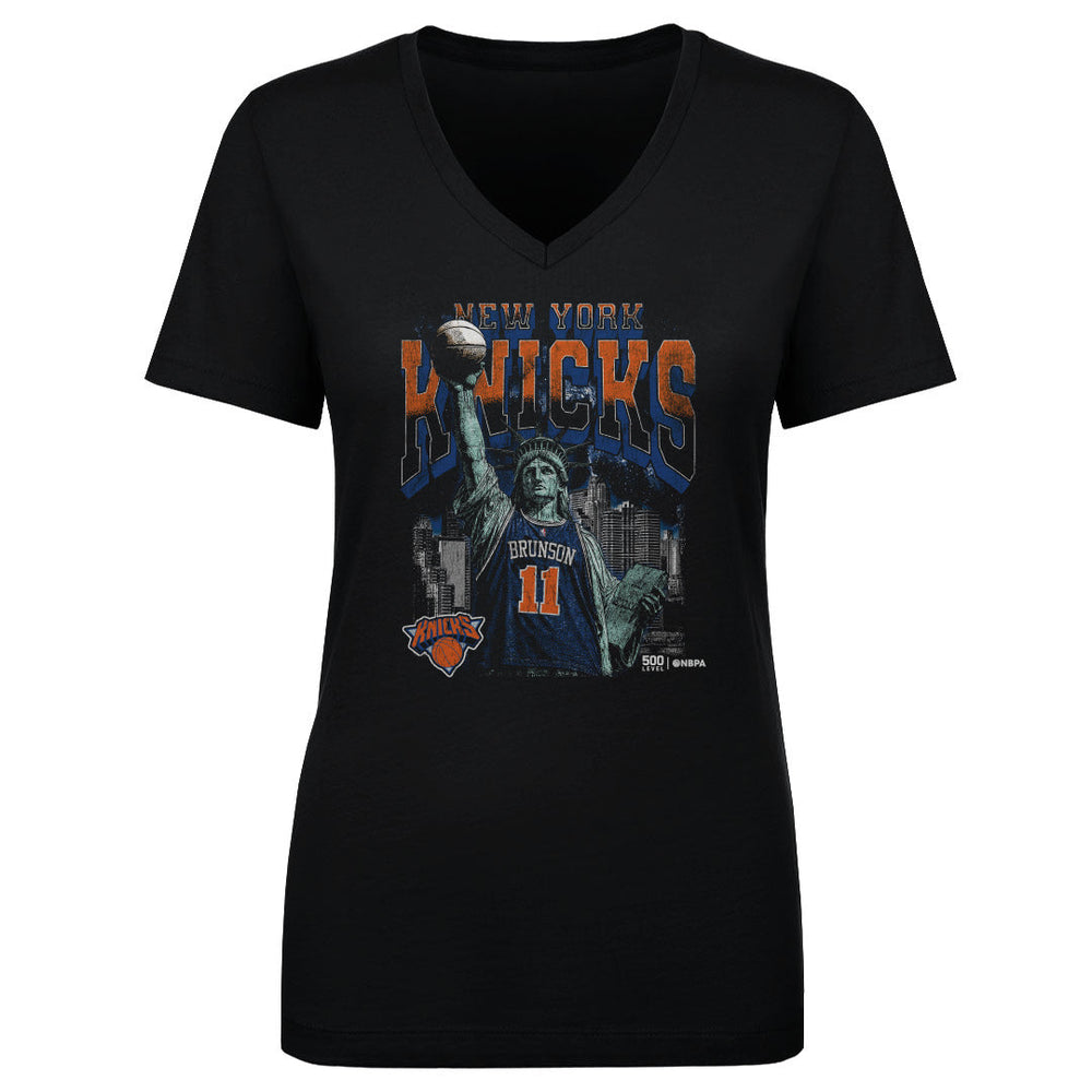 Jalen Brunson New York Knicks Statue Of Liberty WHT (ONLINE ORDER ONLY)