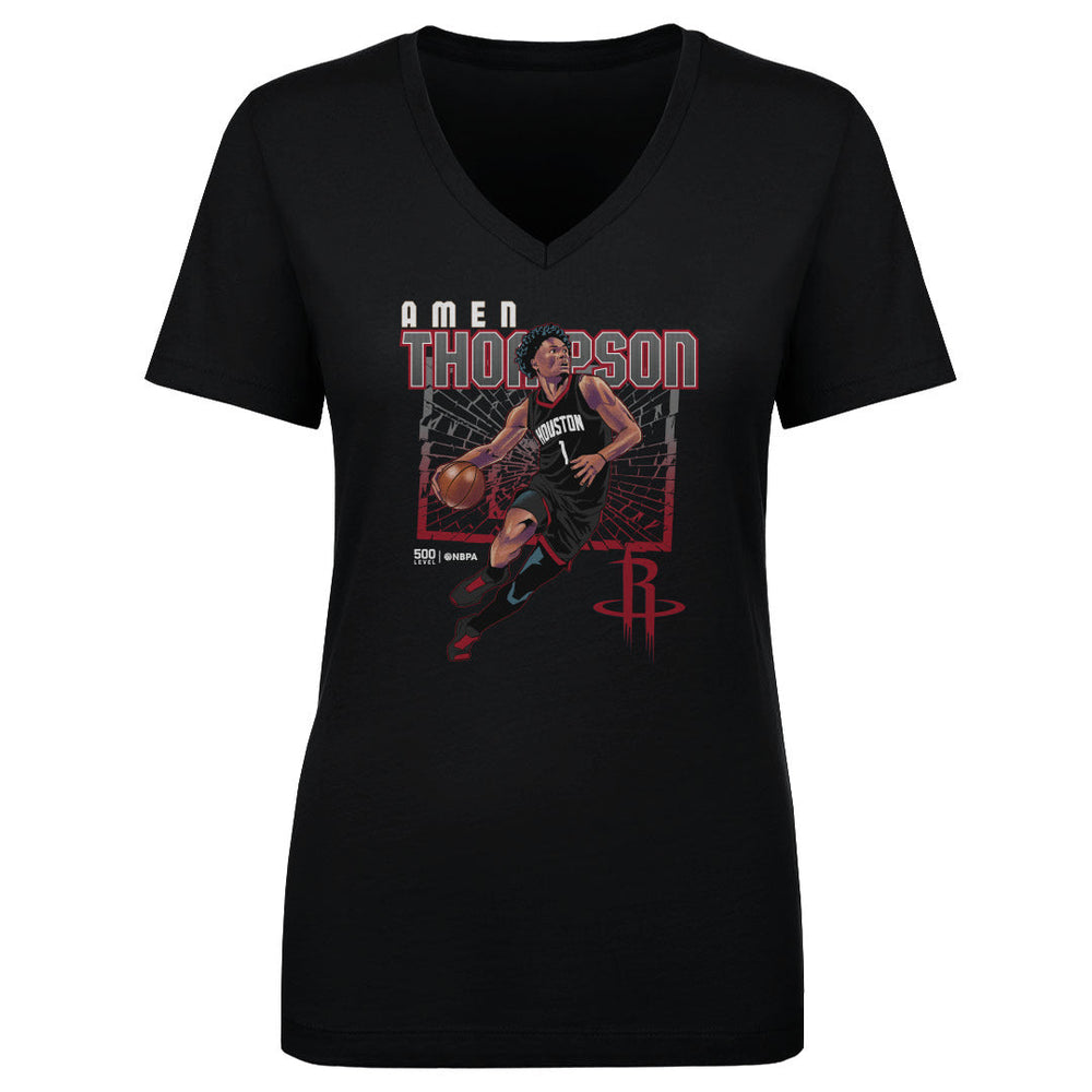 Amen Thompson Houston Rockets Shattered WHT (ONLINE ORDER ONLY)