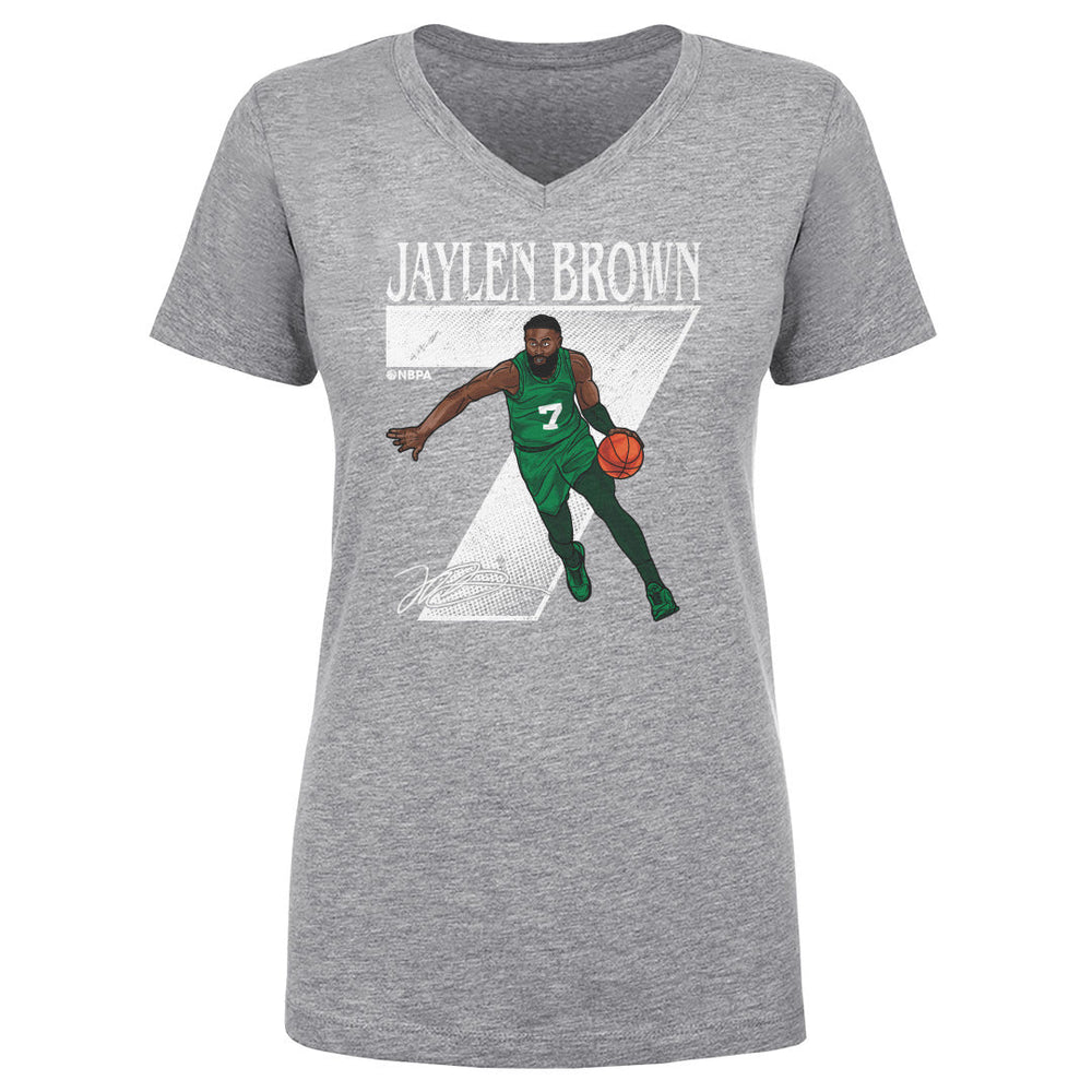 Jaylen Brown Boston Number WHT (ONLINE ORDER ONLY)