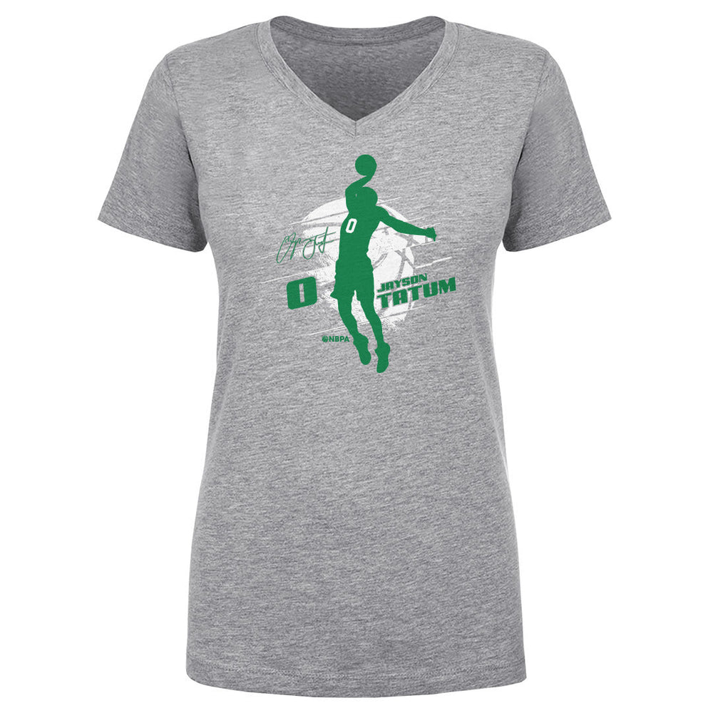 Jayson Tatum Boston Silhouette WHT (ONLINE ORDER ONLY)