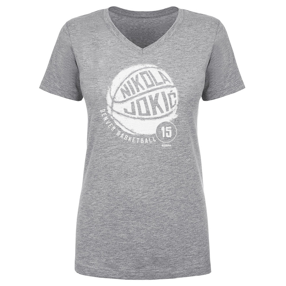Nikola Jokic Denver Basketball WHT (ONLINE ORDER ONLY)