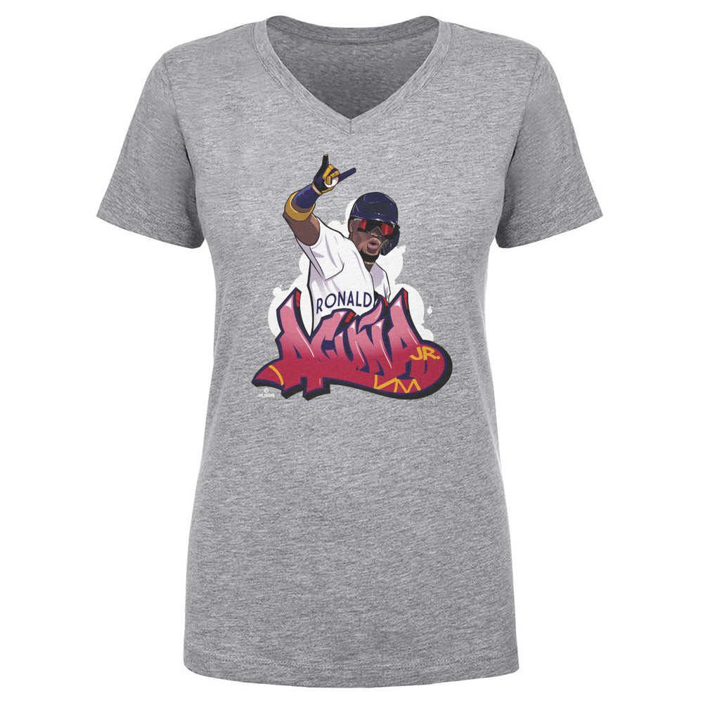 Ronald Acuna Jr. Atlanta Graffiti WHT (ONLINE ORDER ONLY)