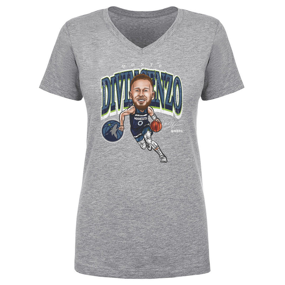 Donte DiVincenzo Minnesota Timberwolves Cartoon NBA WHT (ONLINE ORDER ONLY)