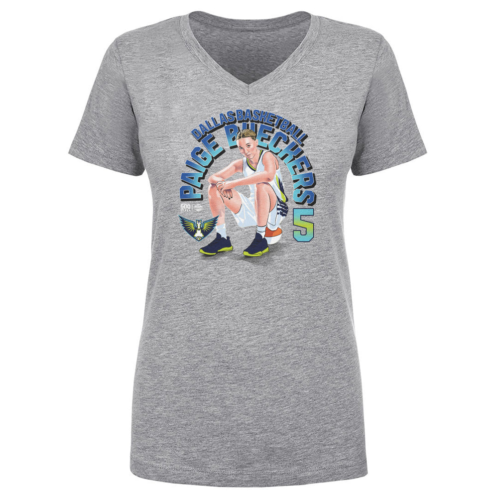 Paige Bueckers Dallas Wings Name Arc WHT (ONLINE ORDER ONLY)