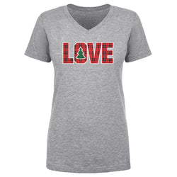 Christmas LOVE Christmas Plaid WHT (ONLINE ORDER ONLY)
