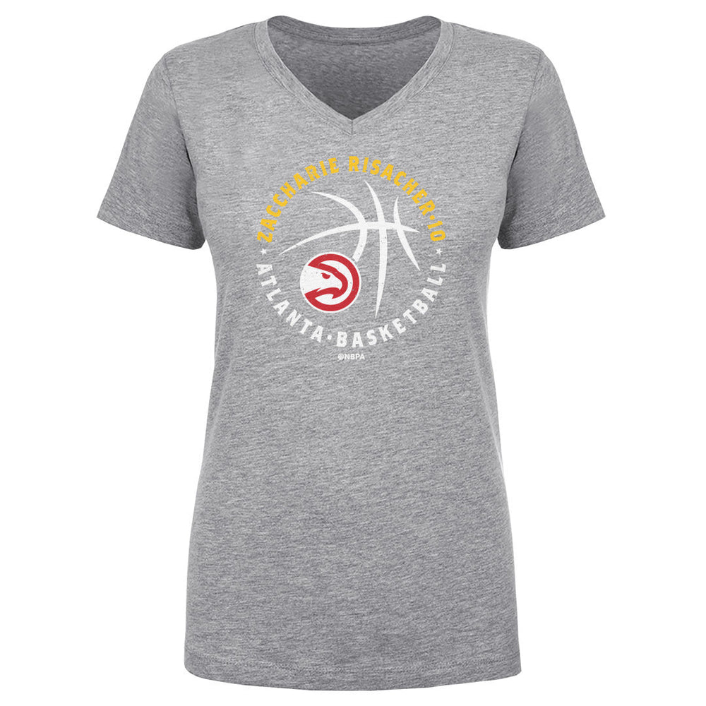Zaccharie Risacher Atlanta Hawks Player Ball WHT (ONLINE ORDER ONLY)