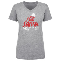 Christmas Dear Santa I Want It All WHT (ONLINE ORDER ONLY)