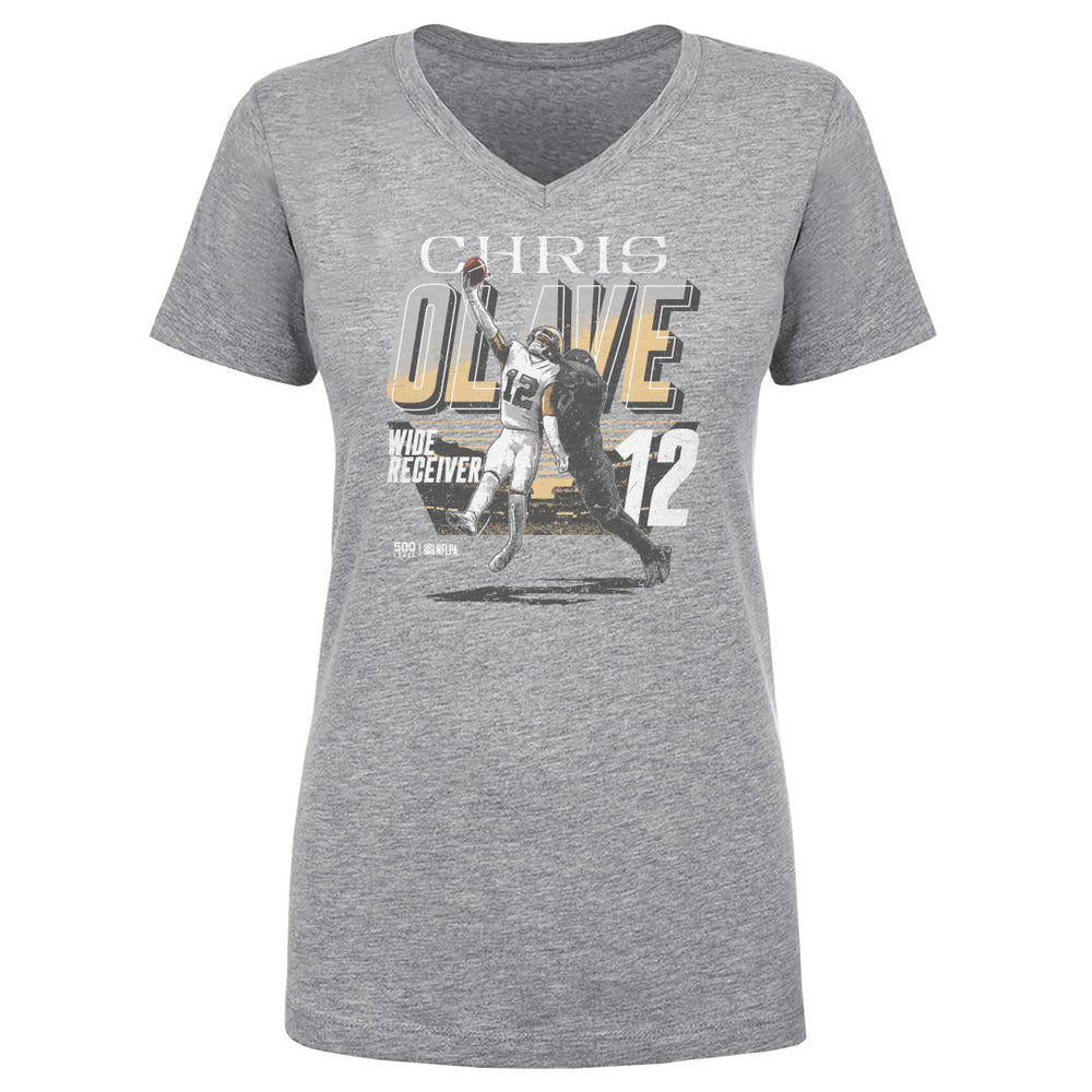 Chris Olave New Orleans One-Handed Catch WHT (ONLINE ORDER ONLY)
