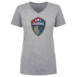 North Carolina Courage Camp Logo WHT (ONLINE ORDER ONLY)