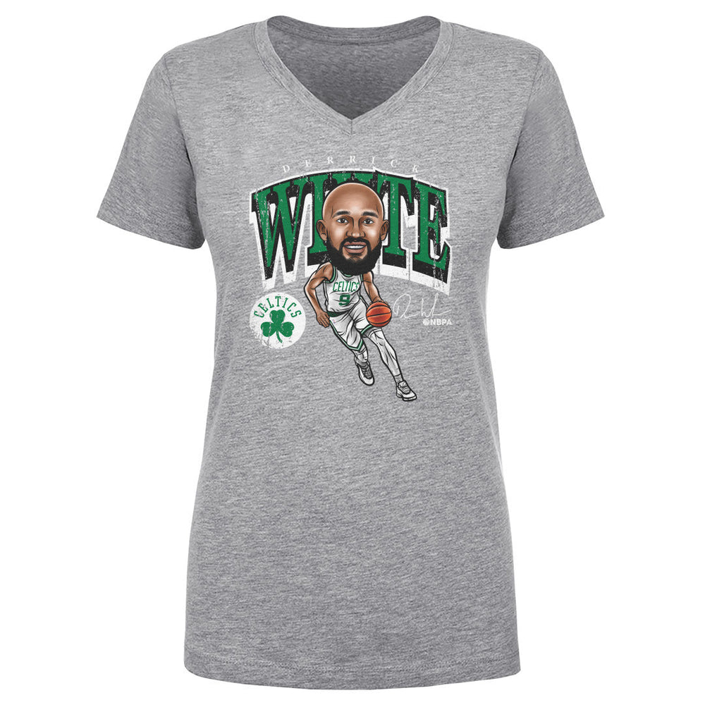 Derrick White Boston Celtics Cartoon WHT (ONLINE ORDER ONLY)