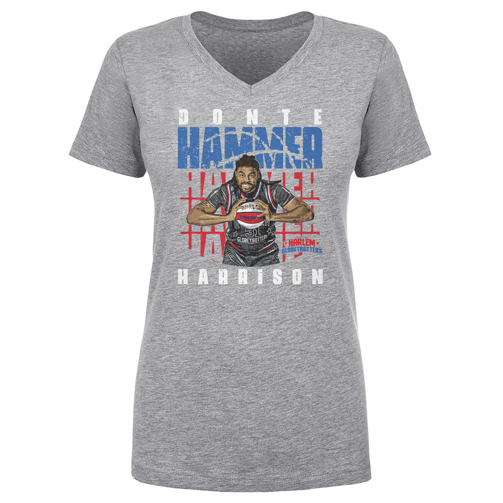 Hammer Harrison Harlem Globetrotters Pose WHT (ONLINE ONLY)