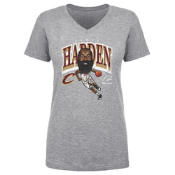 James Harden Cleveland Cavaliers Cartoon WHT (ONLINE ORDER ONLY)