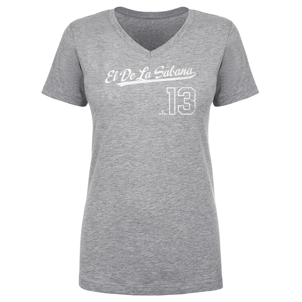 Ronald Acuna Jr. El De La Sabana 2019 Players Weekend Script WHT (ONLINE ORDER ONLY)