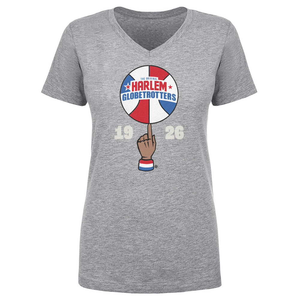 Harlem Globetrotters Spinning Ball 1926 WHT (ONLINE ONLY)