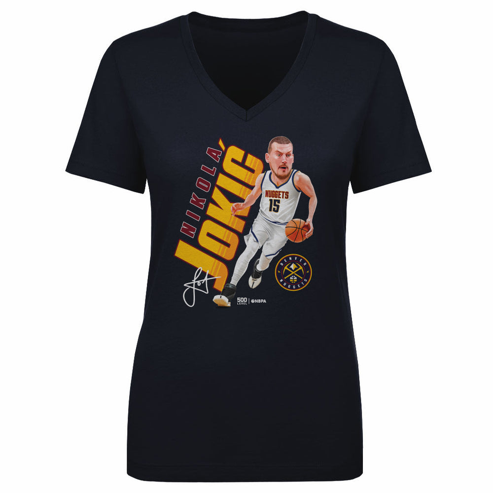 Nikola Jokic Denver Nuggets Caricature WHT (ONLINE ORDER ONLY)