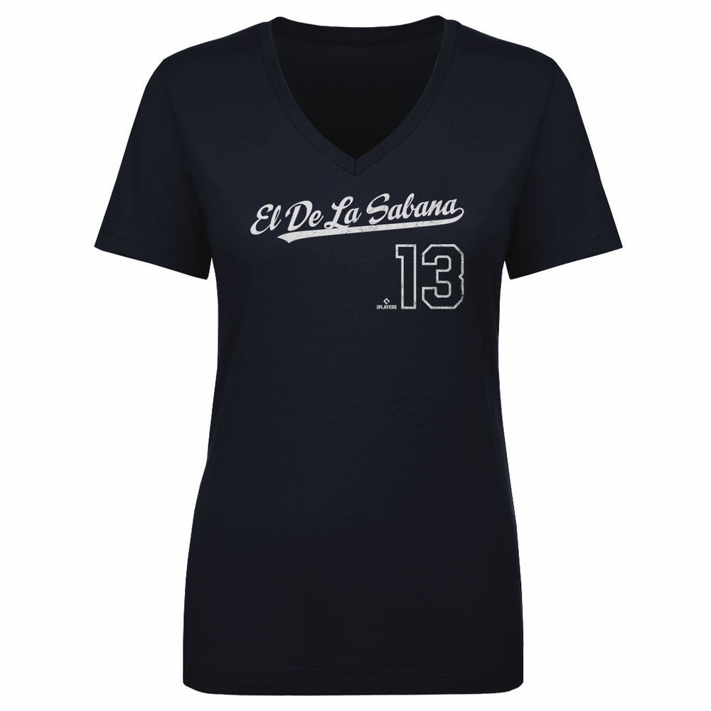 Ronald Acuna Jr. El De La Sabana 2019 Players Weekend Script WHT (ONLINE ORDER ONLY)
