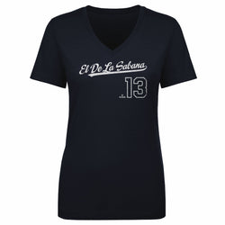 Ronald Acuna Jr. El De La Sabana 2019 Players Weekend Script WHT (ONLINE ORDER ONLY)