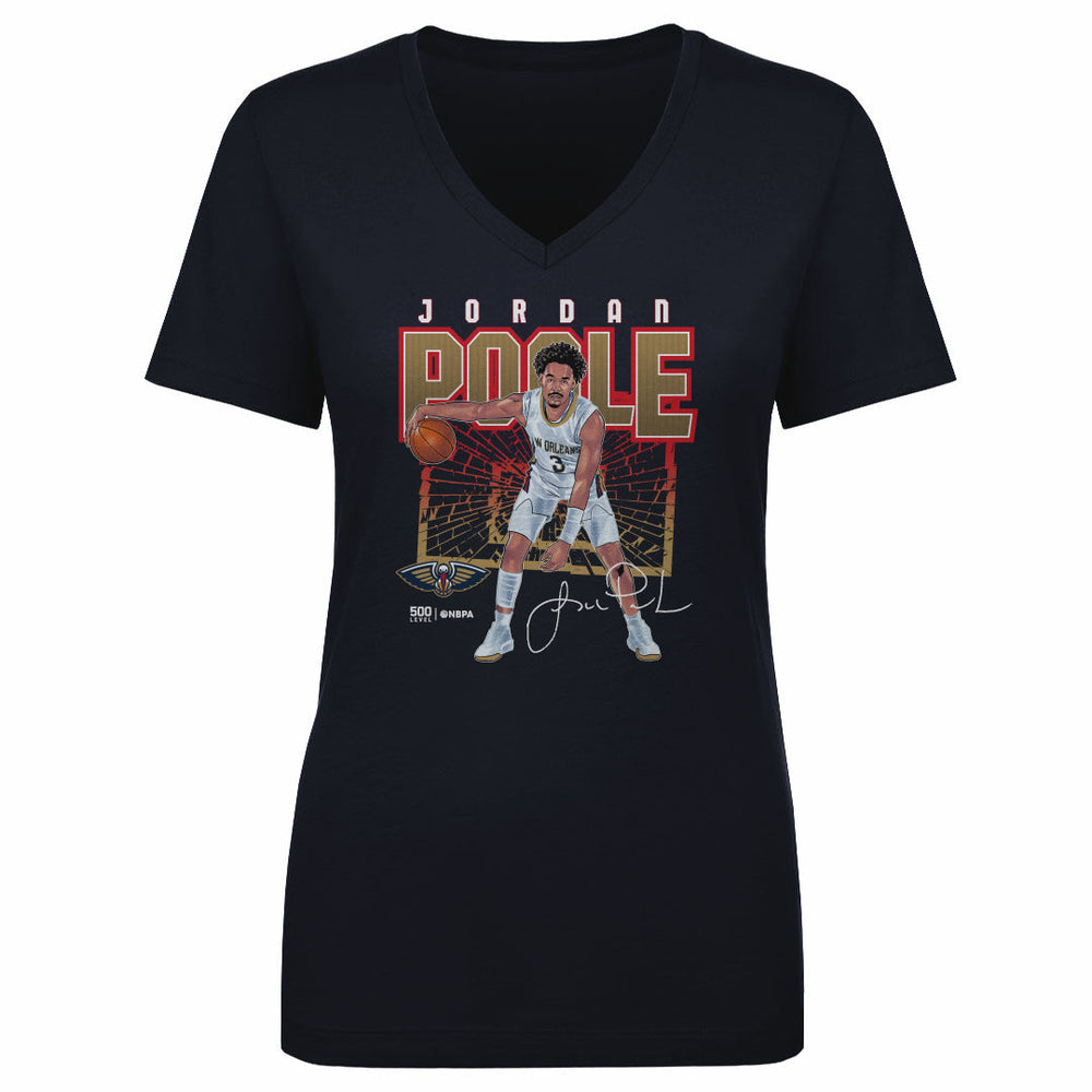 Jordan Poole New Orleans Pelicans Shattered WHT (ONLINE ORDER ONLY)