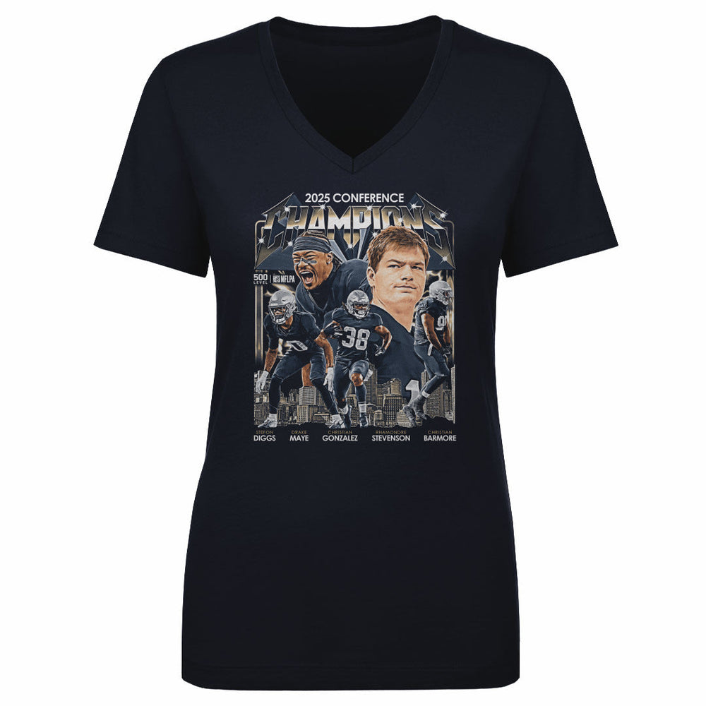 New England Football 2025 Conference Champions Vintage WHT (ONLINE ORDER ONLY)