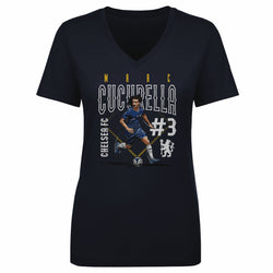 Marc Cucurella Chelsea FC Outline Number WHT (ONLINE ORDER ONLY)