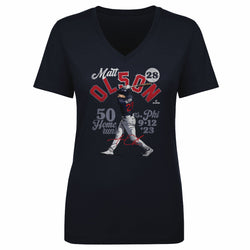 Matt Olson Atlanta 50 Homers WHT (ONLINE ORDER ONLY)